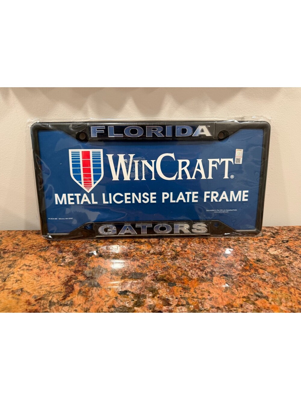 WinCraft Florida Gators Metal License Plate Frame